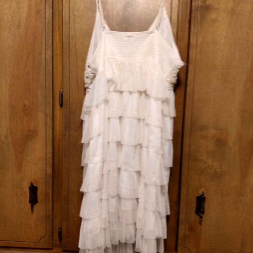 Cream colored dress